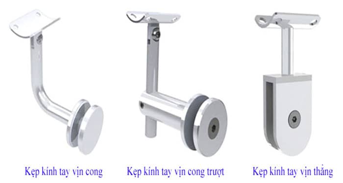 Chi tiết các loại tay đỡ inox lan can