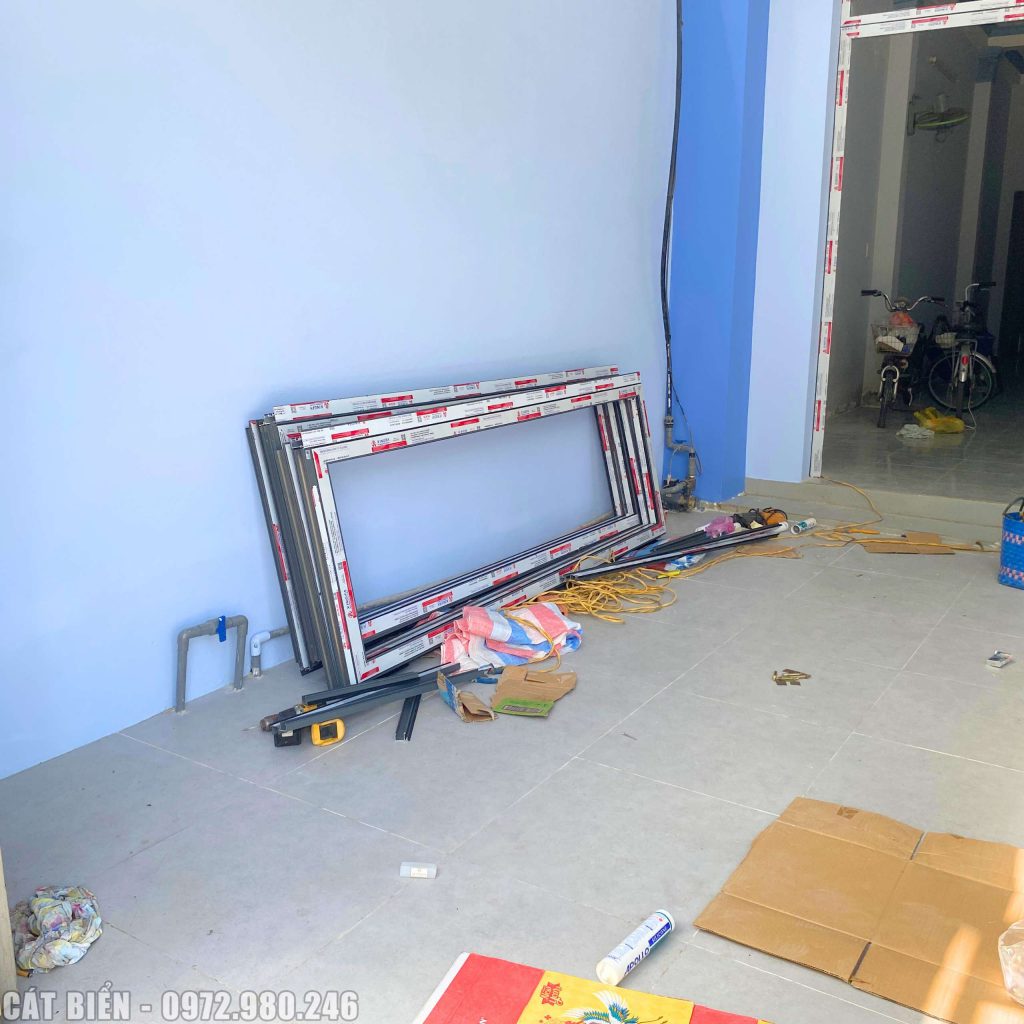thi công sản xuất lắp đặt cửa nhôm xingfa Quảng Đông tại đường Châu Văn Liêm – Rạch Giá