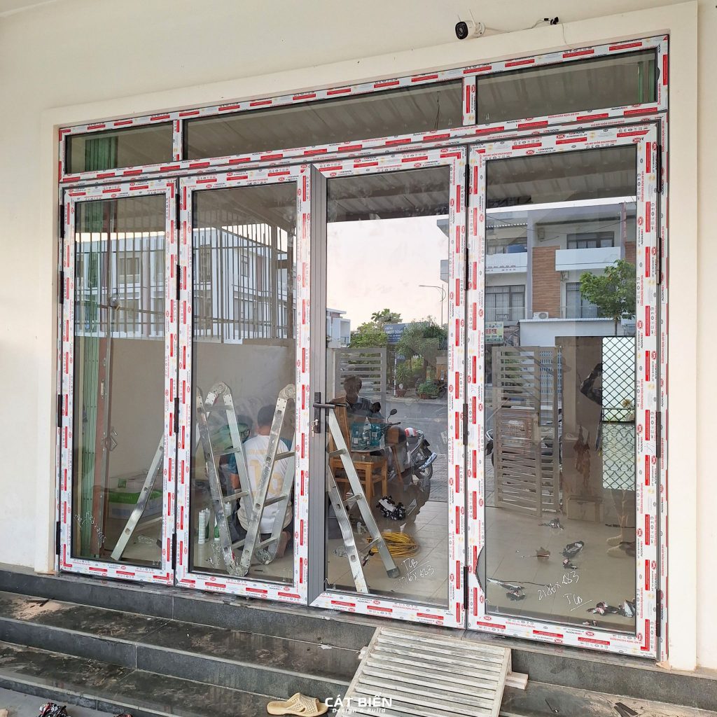 xưởng thi công sản xuất lắp đặt cửa nhôm kính xingfa window Rạch Giá - Kiên Giang