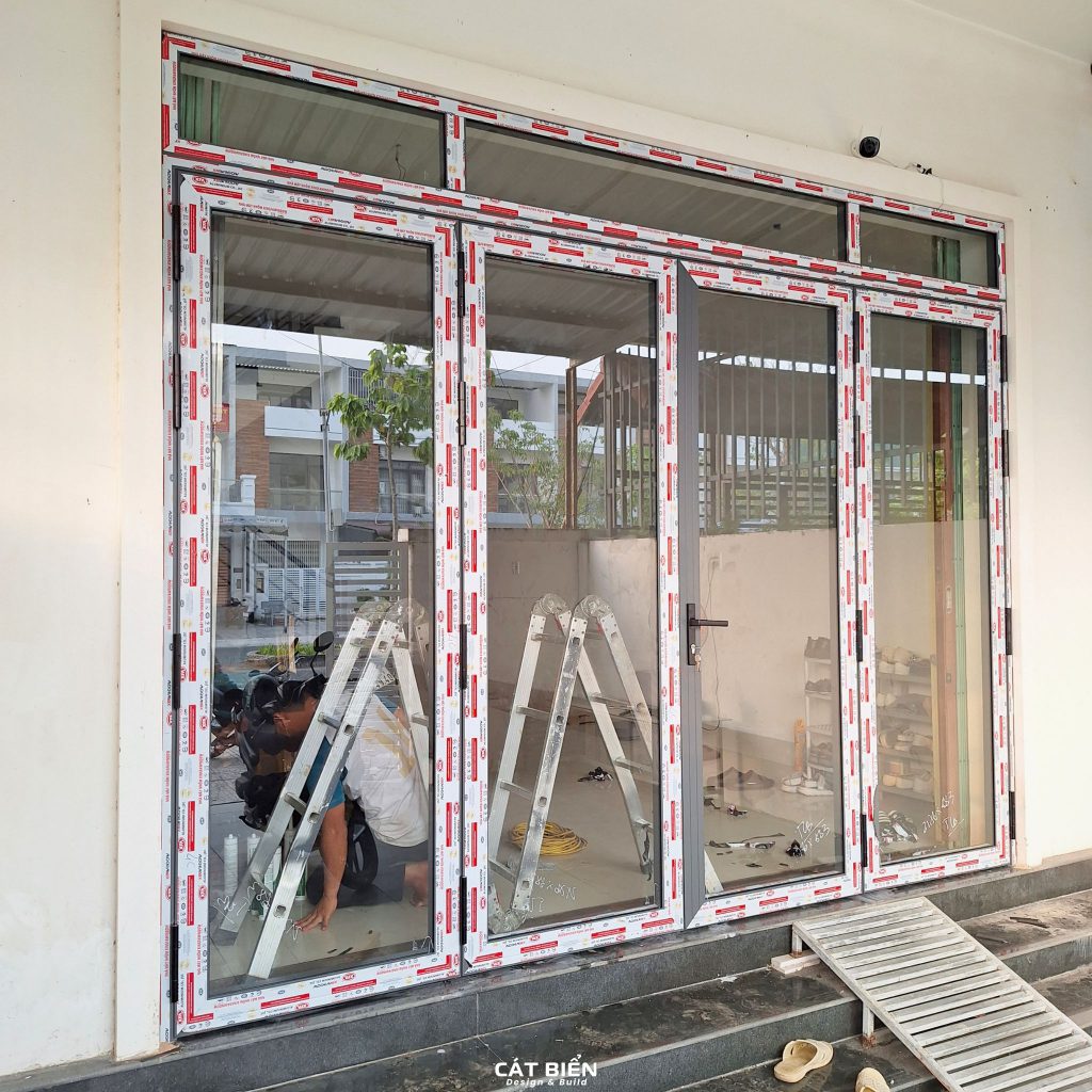 xưởng thi công sản xuất lắp đặt cửa nhôm kính xingfa window Rạch Giá - Kiên Giang