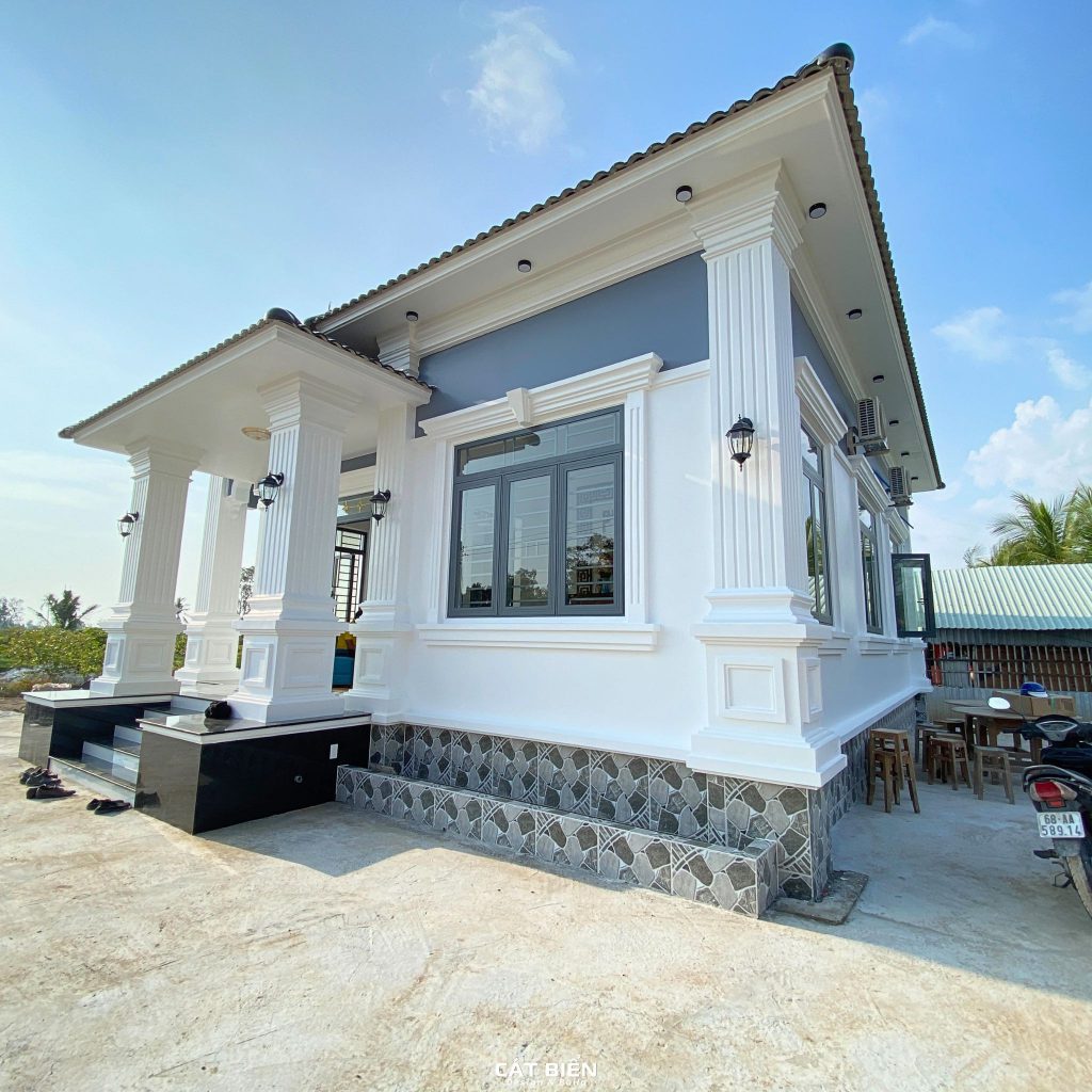 thiết kế thi công cửa nhôm xingfa kính nan đồng kiên giang