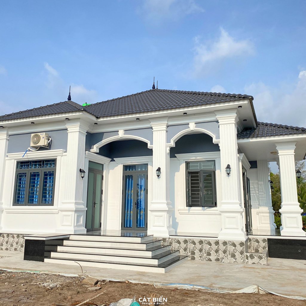 thiết kế thi công cửa nhôm xingfa kính nan đồng kiên giang